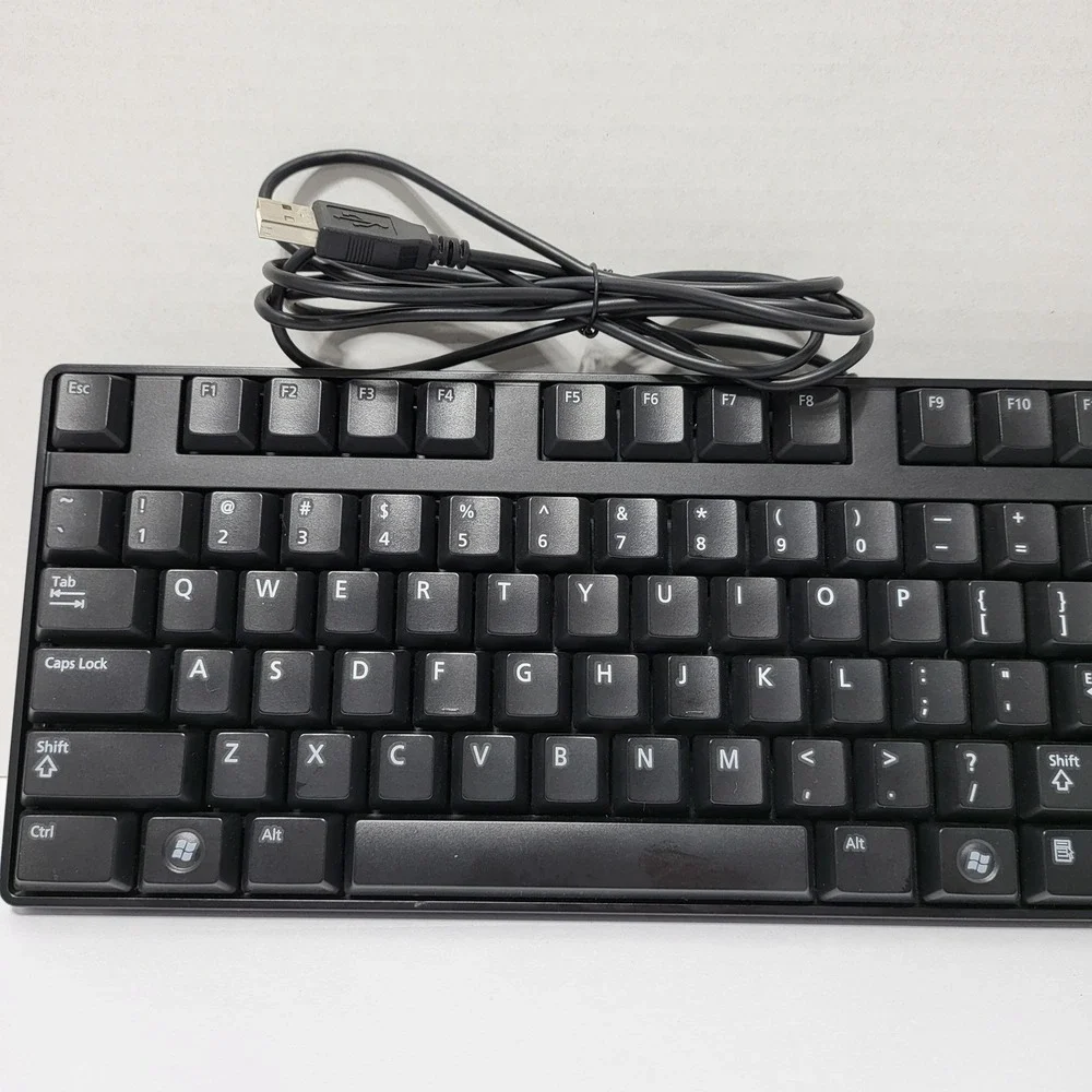 Dell KB1421‎ USB Wired Full Size Keyboard Black Office Work Home PC 